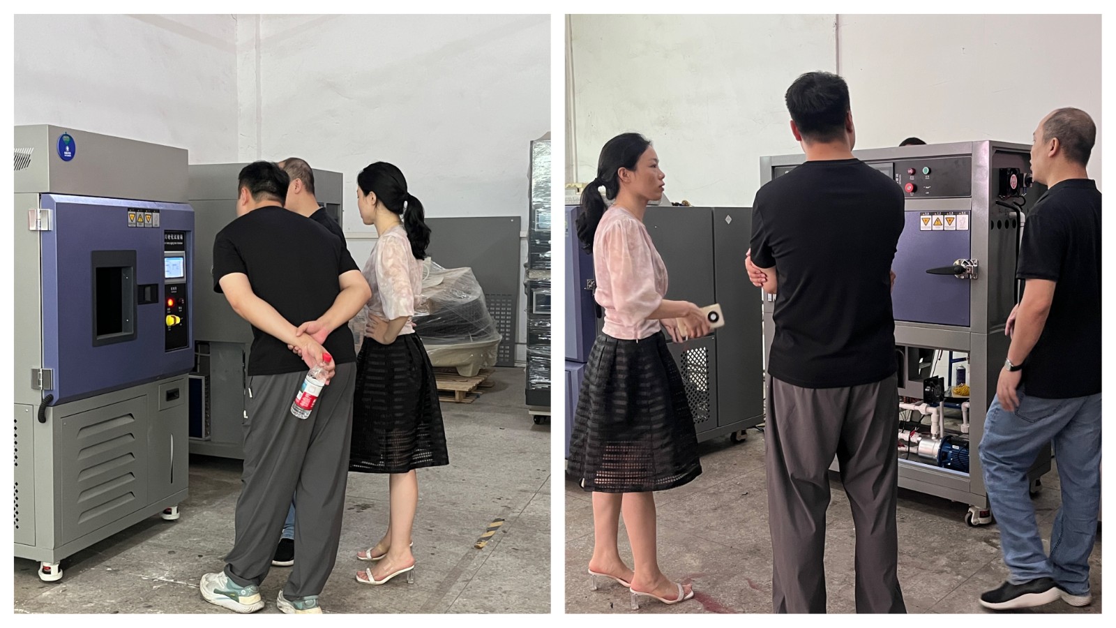 客戶(hù)參觀工廠